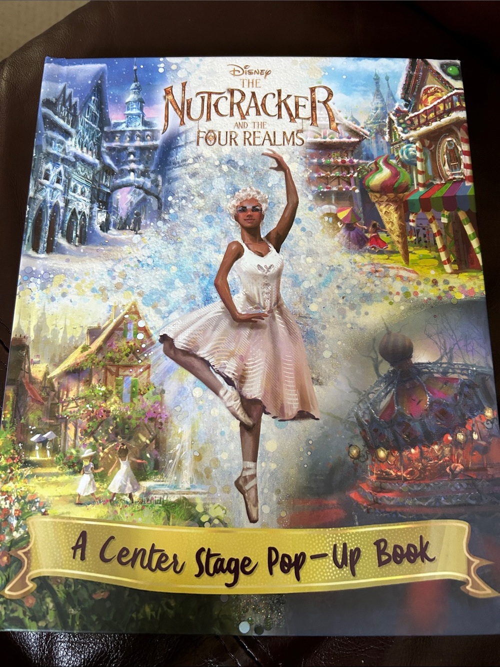 Disney The Nutcracker and the Four Realms Pop-Up Book hardcover ballet pop up